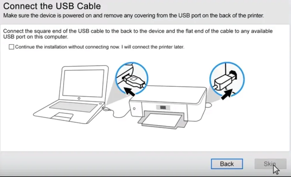 printer unboxing