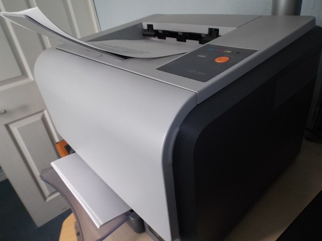 printer unboxing